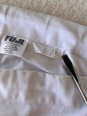 Fuji Gi Top Jacket Pants Belt Kimono Adult Sz A1 White Judo BJJ MMA Heavyweight