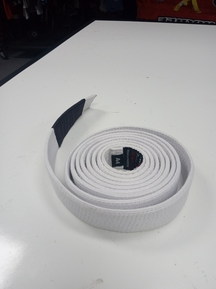 BJJ White Belt New A4 Aoki Made In Pakistan