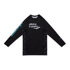 Albino & Preto x Saucony BJJ No Gi Set,Long Sleeve Rash Guard Shorts MMA Jiu ji
