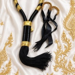 Mongkol Headband Boxing Premium Color Black And Gold Prajiat Armbands Muay Thai