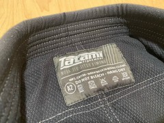 Tatami Nova Jiu Jitsu Neutral Grounds A2 Kimono Long Beach Gi Fightwear Black