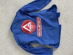 Gracie Barra GI Women’s Blue FO Small Atleta Jacket And Pants Jiu Jitsu Grapple