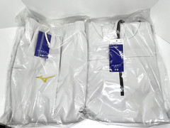 Mizuno Sauna suits Weight loss wear top and bottom set SilverGray MSS-SET