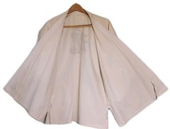 Century Set Heavyweight White 100% Cotton Size 5 GI Jacket And Pants 3 Belts