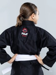 Fuji Kids Youth Childrens All Around Brazilian Jiu Jitsu Gi Jiu-Jitsu BJJ Black