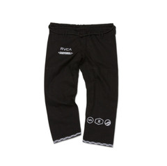 Men’s Shoyoroll BJJ Kimono Batch RVCA x Roots GI 450 GSM Uniform Black With Bag