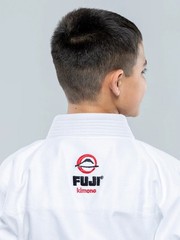 Fuji Kids Youth Childrens All Around Brazilian Jiu Jitsu Gi Jiu-Jitsu BJJ White