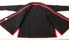 Thapur Sports Elite Brazilian Jiu Jitsu Gi Uniform – Black/Red – Free Belt