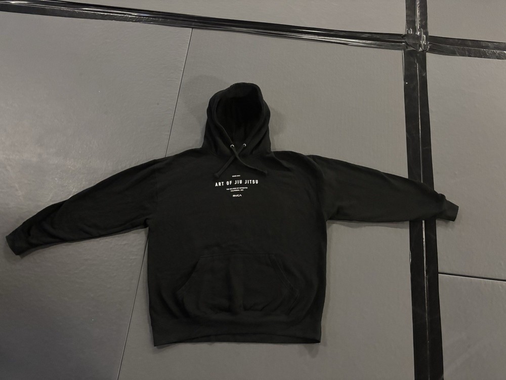 AOJ Art Of Jiu Jitsu Hoodie RVCA Bjj MMA Rare