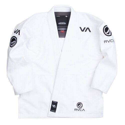 Best Selling Shoyoroll RVCA BJJ Gi White Jiu Jitsu Suit Batch# 60 With Bag