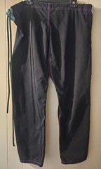 War Tribe Artistic Liquid Jujitsu Pants Sz W3