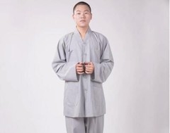 Monk Zen Clothes Set Buddhists Meditation Uniform Shaolin Temple Robes Suits