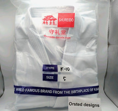 Shureido K-10 Karate Gi Uniform set Made in Japan Okinawa official karate brand