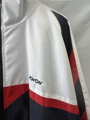 Vintage Kwon Martial Arts Tracksuit – Shirt Only – XL – Red, White, and Blue