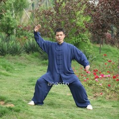 Men’s Cotton Kung Fu Tai Chi Uniform Martial Arts Wushu Taiji Wing Chun Suit