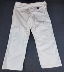 Fuji Sports Mens Brazilian Jiu Jitsu Judo Gi Top and Bottom Set White 5 Stretch