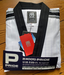 SALE !Mooto Pride Master Taekwondo Trainers Adult Long Sleeved & Pant set 180(5)