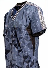 TOP TEN Uniform BLACK PRISM SPORT KARATE KICKBOXING Satin Gi TKD Martial ART TMA