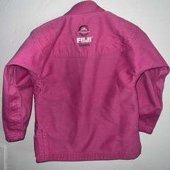 FUJI Jiu Jitsu Gi & Gear Girls SIZE WC1 Pink Fuji Kimono, WC1 ***JACKET ONLY***