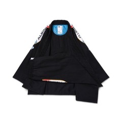 Albino and Preto BRG COMP GI BLACK BJJ 450 GSM BJJ Jiu Jitsu Kimono With Bag