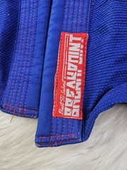 Kid’s Blue Breakpoint Brazilian Ju-Jitsu Gi Muay Thai K1 Rise Combat Sports
