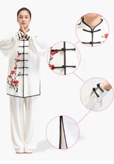 Tai Chi Clothes Wushu Clothing Kung Fu Dress Martial Art Uniform Women And Men