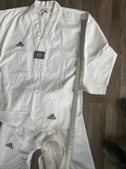 Vintage Adidas Taekwondo Shirt Pants Gi 4 Martial Arts Uniform Jujutsu 80s 90s