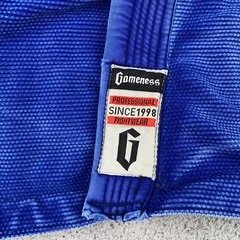 Gameness Gi/Kimono Jacket Adult A0 Blue BJJ Jiu Jitsu MMA (Jacket Only )