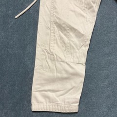 Adidas Dojo Leo Vieira Jiu Jitsu Gi Pants Mens M2 White Martial Arts Drawstring