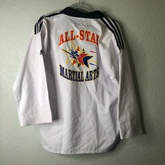 Adidas Karate Youth Martial Arts All-Star Uniform Gi Size 3 White