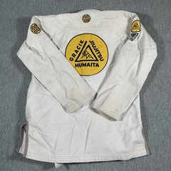 Gracie Humaita Maeda BJJ Gi Jacket Kimono Top Adult A1L White Jiu Jitsu Uniform