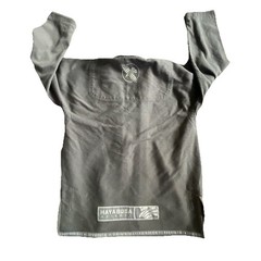 Hayabusa Keikogi Jiu Jitsu Gi Top Pearl Weave Size A1 Gray Charcoal 100% Cotton