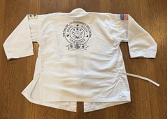 Swift MTI Gi Karate Martial Arts Jacket With Patches Youth OOM YUNG DOE