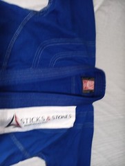 Kid’s Blue Breakpoint Brazilian Ju-Jitsu Gi K1. Sticks And Stones 3