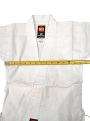 KI Martial Arts Uniform Set Karate Taekwondo Jacket Pant Belt 0000 Small Child