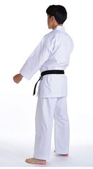 KANKU NEW White Karate Uniform, Gi 7.5 oz Adult Kids w/White belt Tae Kwon Do