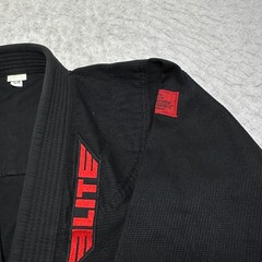 Elite Sports GI Set MMA Brazilian Jujitsu BJJ Uniform Black Red Adult Size C3