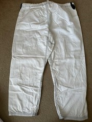 Gracie Jiu-Jitsu Official Cotton Gi Uniform Set White Adult Unisex A3
