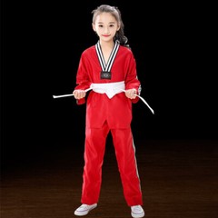 White Taekwondo Uniforms Karate Judo Taekwondo Clothes Children Adult Unisex