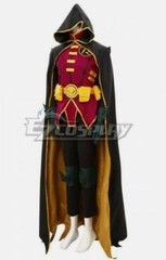 DC Batman Damian Wayne Robin Cosplay Costume