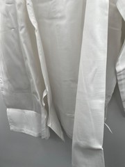 Century Karate Student Uniform Gi Adult XL 6 White Open Front Drawstring Waist