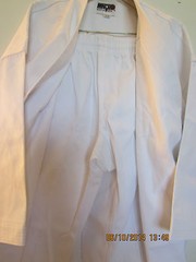 3 PIECE, „MACHO”, MARTIAL ARTS, WHITE UNIFORM