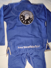 Karate Gi Martial Arts Uniform Costume Size A2 Blue Karate Dress For Adults