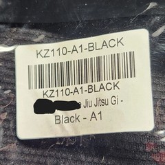 Jiu Jitsu Gi A1 A2 A3 Adult Karate KZ110 Uniform