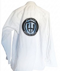 Mathouse Heritage BJJ Gi White Size A2L Brazilian Jiu Jitsu Kimono Long