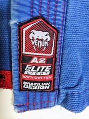 Venum A2 Elite Performance Light Jiujitsu Jacket Royal Blue Brazilian Design