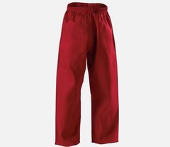 Century 6 oz. Lightweight Student Karate Uniform with Elastic Pants – Red Size 5