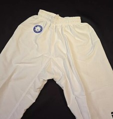 Size 150 (US 12) NEW Martial Arts TAEKWONDO PANTS Kids White New Youth
