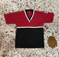 Pro Force Tae Kwon Do | Karate Uniform Top V-Neck Kids Unisex Black, White & Red