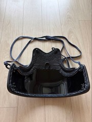 Japanese Kendo Do Chest Guard Armor Torso Dark Blue Traditional